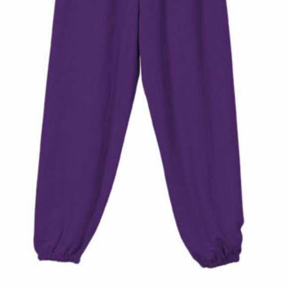 NWT Athleisure Purple Sweatpants Working drawtrings & pockets Youth sizes - Picture 3 of 4